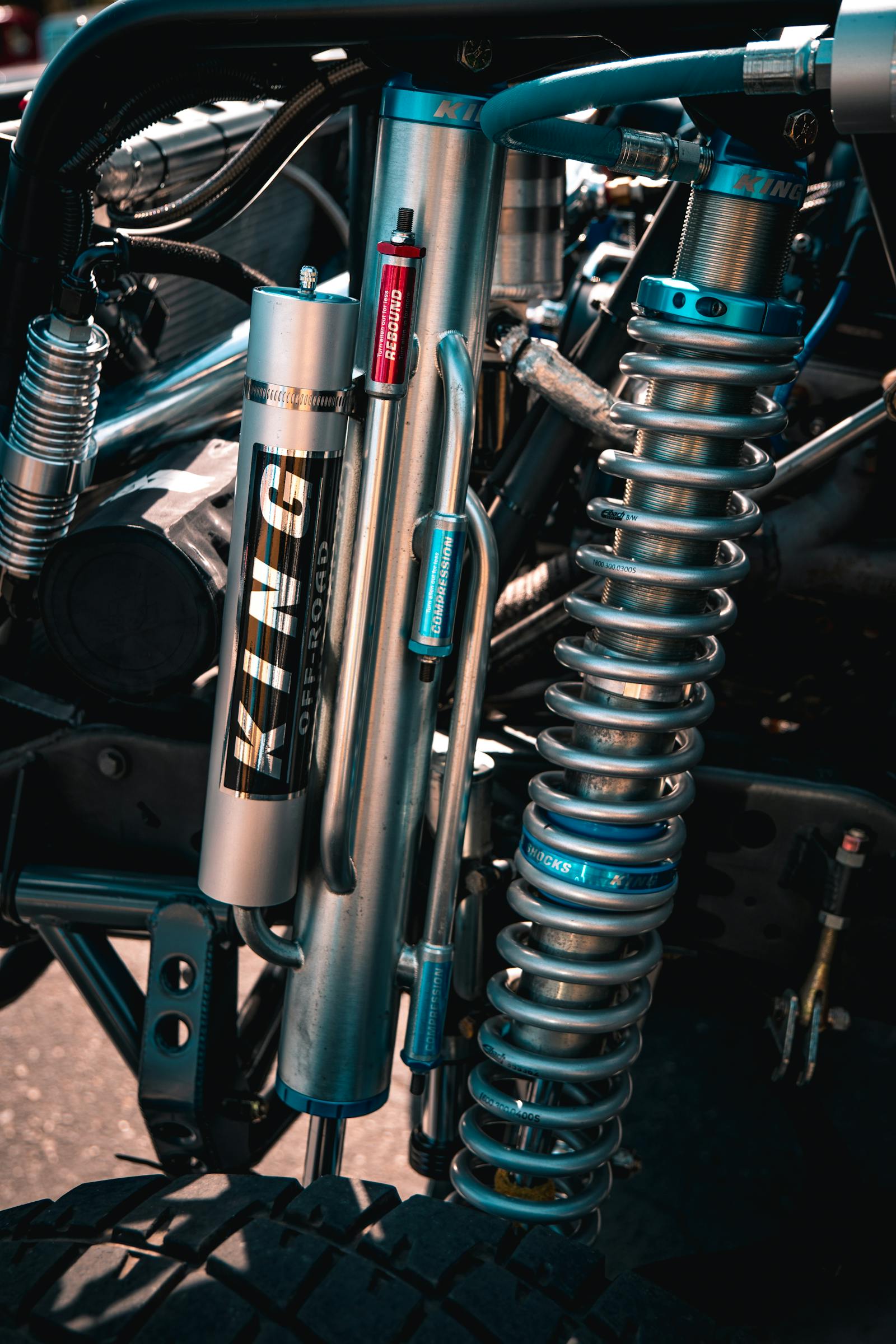 KING off-road shocks and coilover suspension components